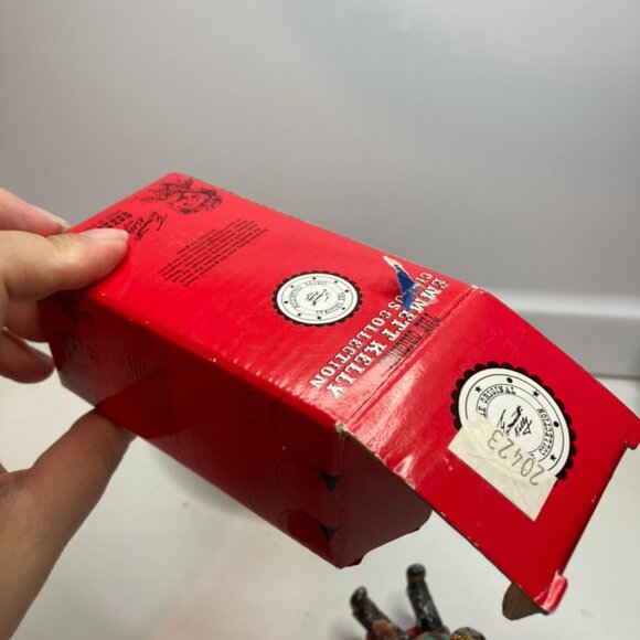 Emmett Kelly Circus Collection Figure DOWNHILL 2" EKX-93 Clown 1993 Ornament - Picture 10 of 10